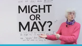 MAY or MIGHT?