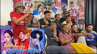 Africans show their friends (Newbies) MOST VIEWED KPOP STAGES OF 2021! - one stage per song!