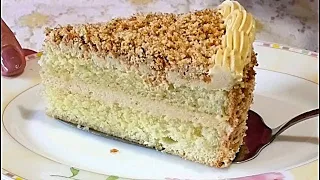 Торт “СЛАВЯНКА“ с халвой/Cake "SLAVYANKA" with halva