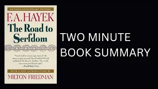 The Road to Serfdom by F. A. Hayek Book Summary