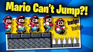 Mario, but he CAN'T JUMP?!