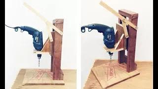 Make A Homemade Drill Press Stand || DIY Homemade Drill Press