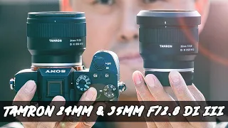 Tamron 24mm & 35mm f/2.8 Di III (for Sony E) Review