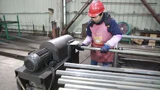 Hexagonal steel pipe chamfer