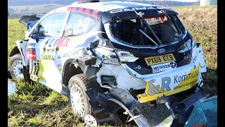 Kevin Raith's Auto nach Crash / Rallye W4 2021