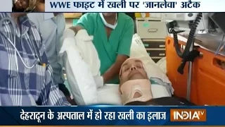 'The Great Khali' Suffers Severe Head Injuries During CWE Fight in Uttarakhand