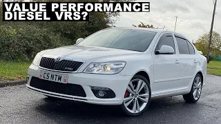 WHY IS THE OCTAVIA VRS SO CHEAP? // 2012 Skoda Octavia VRS Diesel Costs, Performance, MPG, review