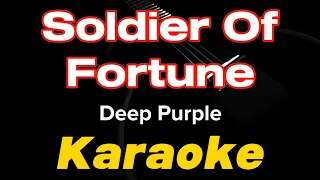 Deep Purple - Soldier Of Fortune - (HQ Karaoke)