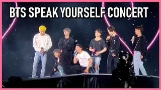 BTS SPEAK YOURSELF FANCAM/VLOG | ROSE BOWL 190504 + 190505