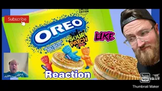 Reaction to Oreo® SOUR PATCH KIDS® Flavor Review! 🍪🍬