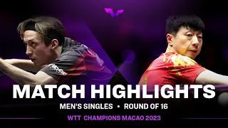 Ma Long vs Liam Pitchford | MS R16 | WTT Champions Macao 2023