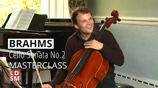 Brahms Cello Sonata No.2 | LDSM 2014 Cello Masterclass with Robert Cohen