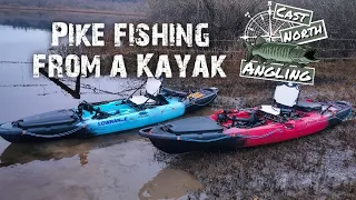 Pike fishing from a Kayak!