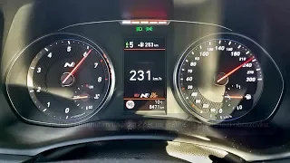 Hyundai i30 N Performance: akcelerace 0 - 231 km/h