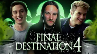 First Time Watching *FINAL DESTINATION 4* | Yucky Stinky Smelly Ew (Movie Reaction)