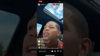 Yk Osiris having a mental breakdown on  ig live and claims nobody in the industry mess with him