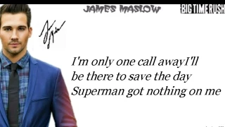 1Call Away -James Maslow Official cover [Lyrics]