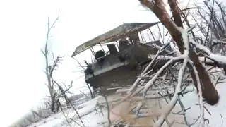 Episode of the battle of paratroopers in Ukraine, Chasov Yar area