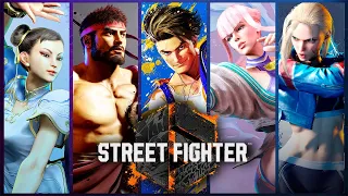 SF6 - All Characters Victory Quotes | Complete (Original Roster)