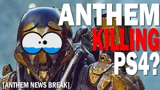 ANTHEM Killing PS4 Consoles | Sony Issuing Refunds? | This is Bad | Anthem News Break