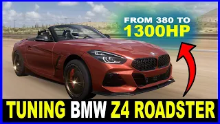 Tuning BMW Z4 Roadster Coupe 2019 to make it a real Forza Horizon 5 Beast! Reaching top max speed