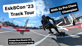Esk8Con 2023 Track Tour - w/ Pro Class Champion Morgan Brady - On the Stooge Race Boards V5