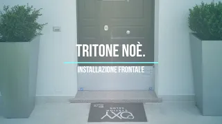 Tritone Noè la paratia Fai da Te, installazione Tipo C (Frontale).