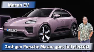 2024 Porsche Macan - all-new second-gen goes full electric!