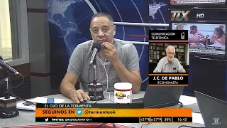 Juan Carlos de Pablo en "El ojo de la tormenta", de Gustavo Mura - 10/01/17