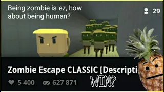 Survive on Human Team? | Zombie Escape CLASSIC [Description] - KoGaMa