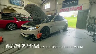 2018 F80 M3 Pure Stage 2+ Turbos 93oct (First Revision)