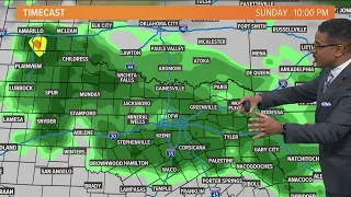 DFW weather: Hour-by-hour rain timeline for the weekend