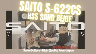 The most versatile guitar? | SAITO S-622CS HSS Greige