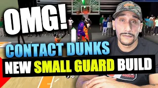 NEW SMALL GUARD BUILD WITH CONTACT DUNKS | NBA 2K24 NEWS UPDATE