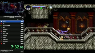 Castlevania: Symphony of the Night, All Bosses speedrun in 31:51