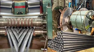 incredible! Manufacturing process STAINLESS STEEL Pipe Production process | factory mass production