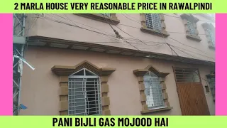 2 Marla new house available for sale in rawalpindi very reasonable price