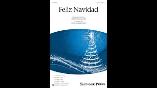 Feliz Navidad (SATB Choir) - Arranged by Paul Langford