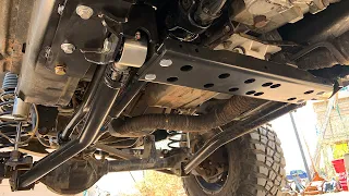 Iron Rock Offroad Rock-Link Long Arm install on a Jeep Cherokee XJ