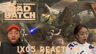 Star Wars: The Bad Batch 1x05 "Rampage" REACTION