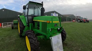 1976 John Deere 3130 2WD 5.4 Litre 6-Cyl Diesel Tractor (96 HP) with 8250 Grain Drill