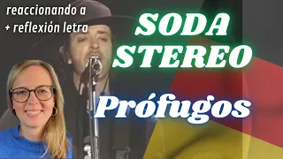 🇩🇪 Alemana reacciona a Soda Stereo - Prófugos 🇦🇷 + Reflexión