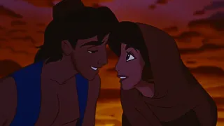 Aladdin - Walt Disney -  Trailer 1992 (35mm frame by frame)