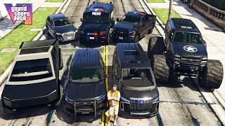 GTA V - Michael Stealing GTA 6 Based Heavy Police Vehicles in GTA 5! | (GTA V roleplay)