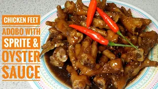 Spicy Chicken Feet Adobo With Sprite & Oyster Sauce