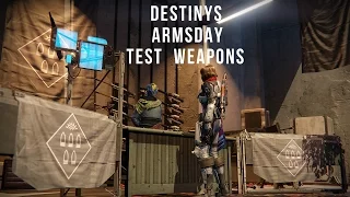 Destiny :The Taken King:Armsday Gunsmith Test Weapons