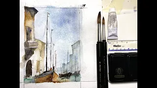 Using Rulers and Hashmarks to Create Better Watercolors - with Chris Petri