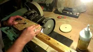 Broušení hoblovacích nožů/ Planer knife grinding