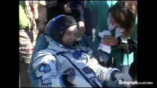 Soyuz astronauts land safely in Kazakhstan