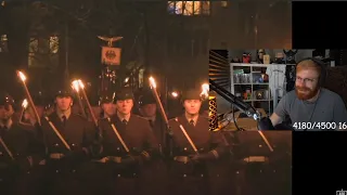 German Soldiers Marching Infront Of The Reichstag In 2021